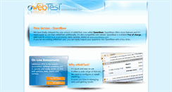 Desktop Screenshot of ewebtest.com