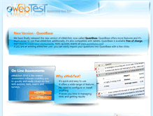 Tablet Screenshot of ewebtest.com